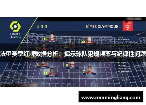 法甲赛季红牌数据分析：揭示球队犯规频率与纪律性问题